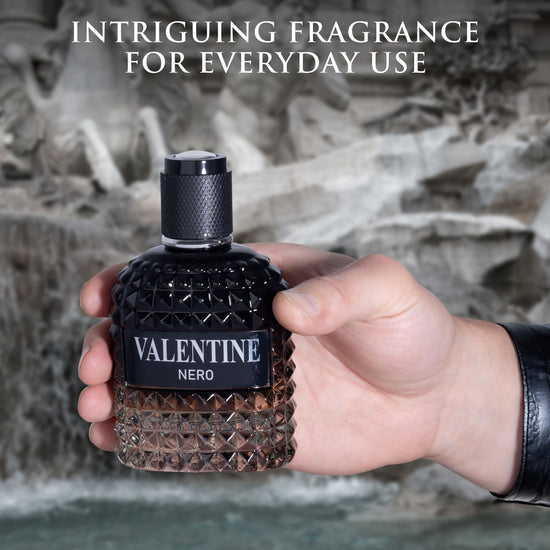 Personal fragrance — Woody aromatic scent with floral and mineral notes by Valentine Nero 100ml