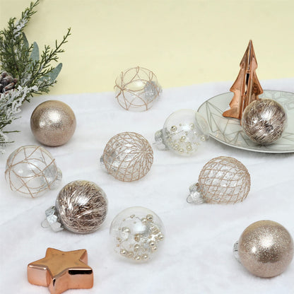 HANGING_ORNAMENT — shatterproof Christmas ball decoration set
