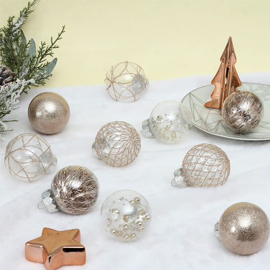 HANGING_ORNAMENT — shatterproof Christmas ball decoration set