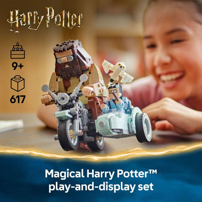 LEGO Harry Potter building blocks - Hagrid and Harry's motorcycle ride set 76443LEGO Harry Potter building blocks - Hagrid and Harry's motorcycle ride set 76443