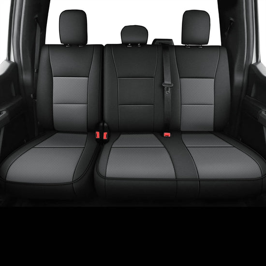 AOMSAZTO vehicle seat cover - Custom fit faux leather for Ford F150 and F250-F450 2015-2026
