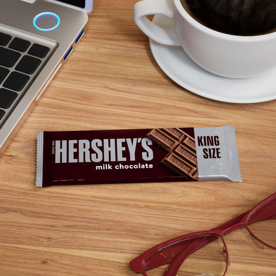 HERSHEY'S chocolate candy - King size bars, 2.6 oz (18 count)