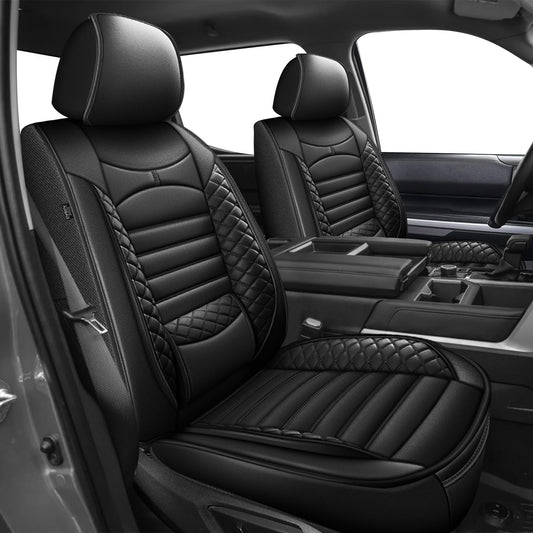 Vehicle seat cover — Custom fit waterproof leather for Toyota Tundra Crewmax 2022-2026