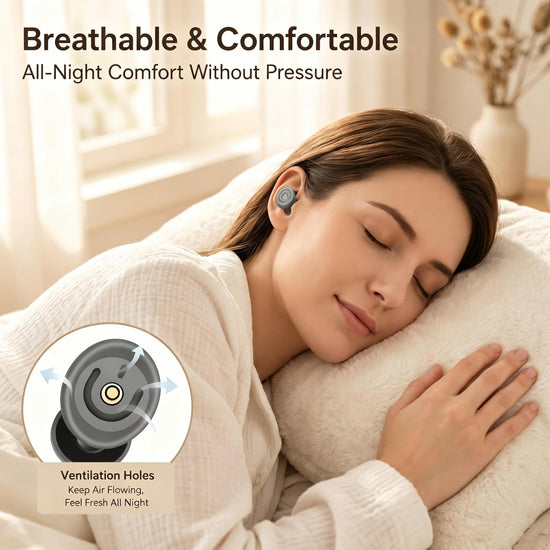 Soft Reusable Silicone Sleep Ear Plugs,50dB Noise Reduction Single & Double Layer S/M/L Tips,Noise Block for Snoring Side Sleepers Airplane Concert Shooting with Storage Case