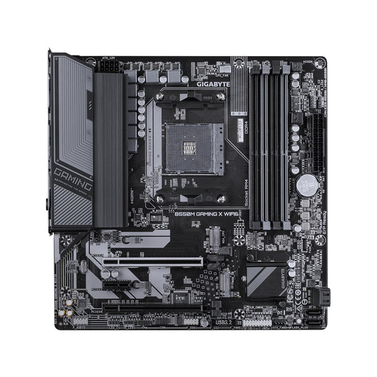 GIGABYTE B550 Eagle WIFI6 motherboard — supports AMD AM4 Ryzen processors and PCIe 4.0