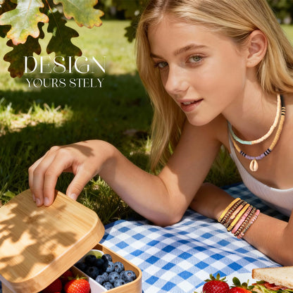 Sunlode bracelet making kit — DIY clay beads and charms for friendship bracelets