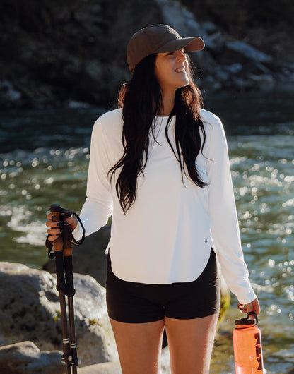 Shirt — UPF 50+ long sleeve UV protection for outdoor activities