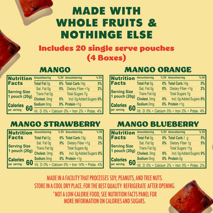 Fruit snacks — Organic whole fruit gummies with three ingredients