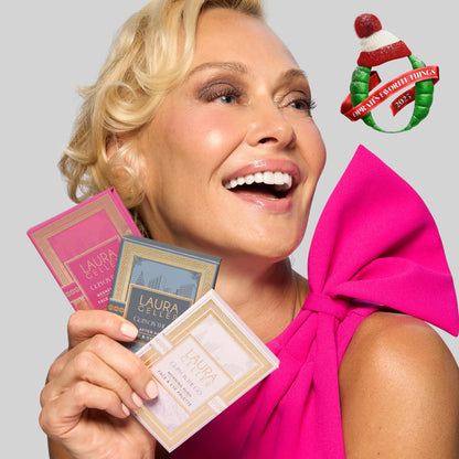 Makeup - Laura Geller New York Glam on the go eyeshadow and blush palettes set