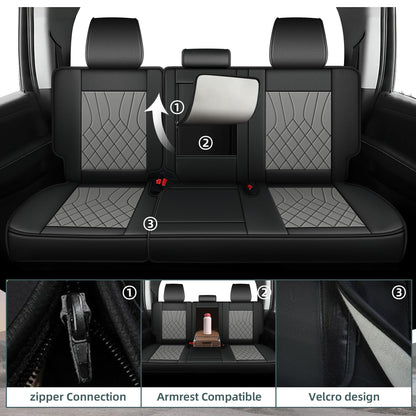 Vehicle seat cover — AOMSAZTO fit for Chevy Silverado and GMC Sierra 2019-2024