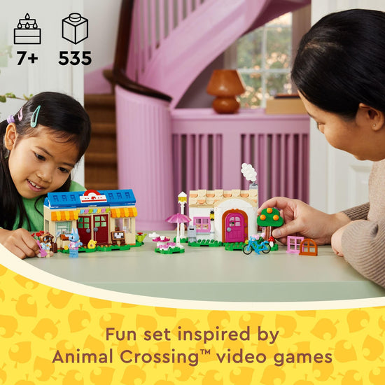 LEGO building block toy — Nook's Cranny and Rosie's house set for kids aged 7 and up