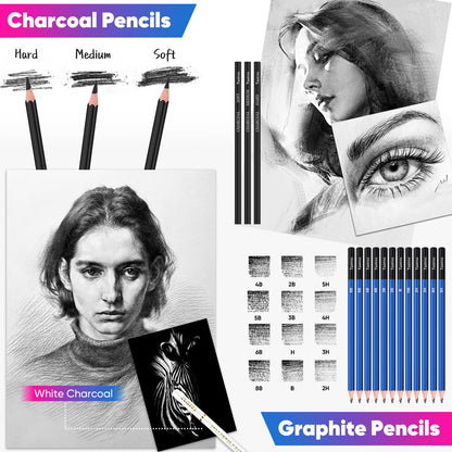 Taotree writing instrument — 81 pack art supplies for adults and artists gifts