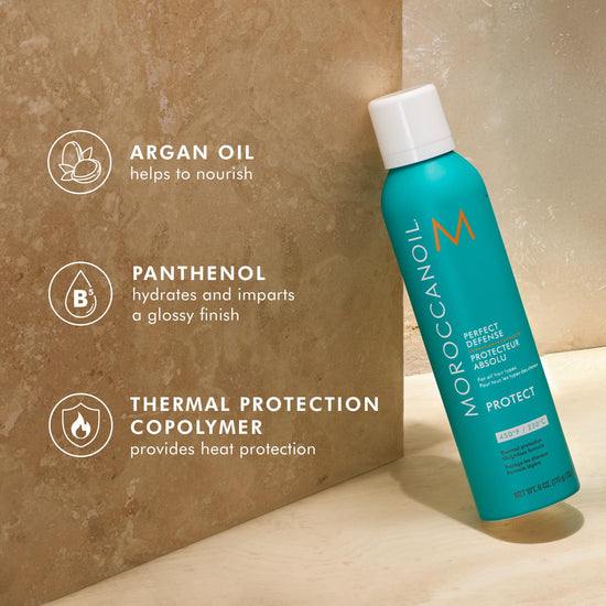 Hair styling agent — Moroccanoil heat protectant