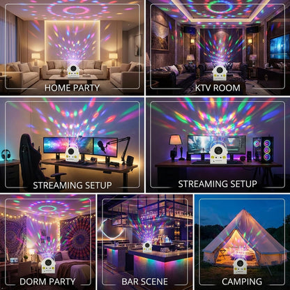 Yiixuyo - Disco Ball Party Lights, DJ Party Stage Light