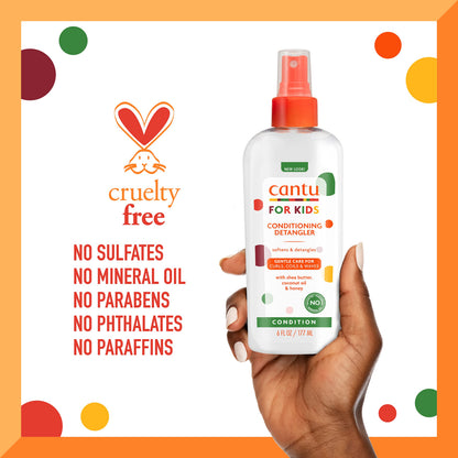 Cantu Care for Kids leave-in conditioner — for manageable curls and waves
