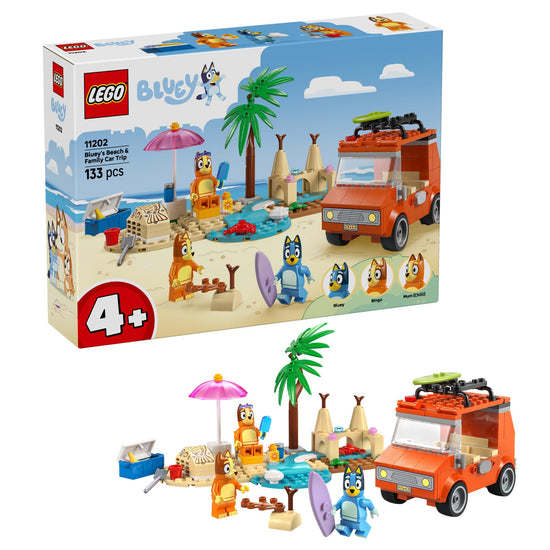 LEGO Bluey building block set — Includes Bluey, Bingo, and Mum minifigures