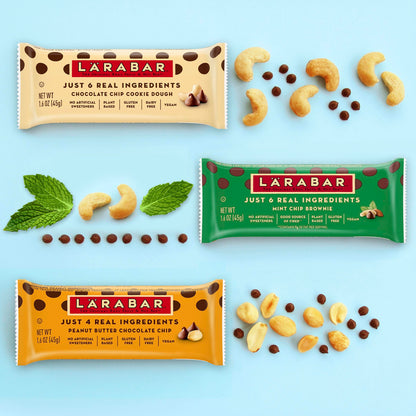 Snack food bar — Peanut butter chocolate chip, gluten free, 12 ct LÄRABAR