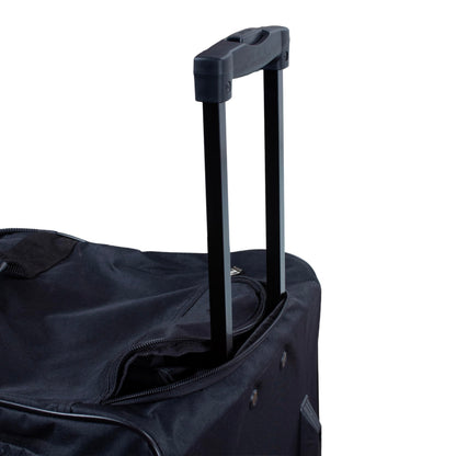 Rockland duffel bag — 22 inch rolling design in black