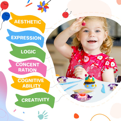 Sculpting material — Air dry clay kit with sculpting tools for kids and craft gifts