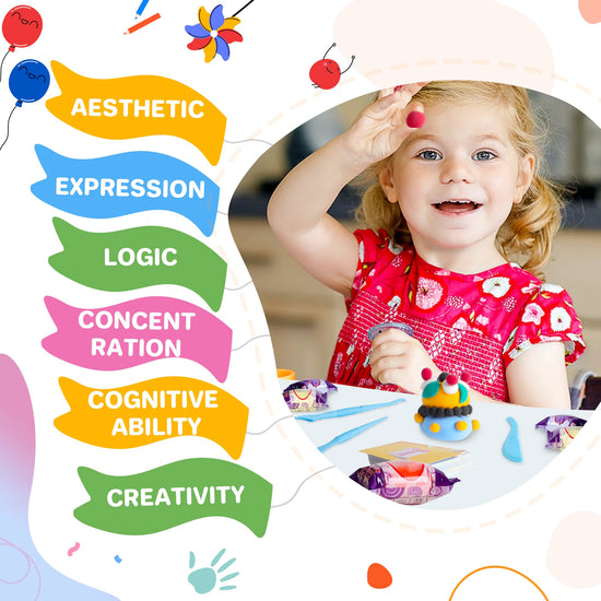 Sculpting material — Air dry clay kit with sculpting tools for kids and craft gifts