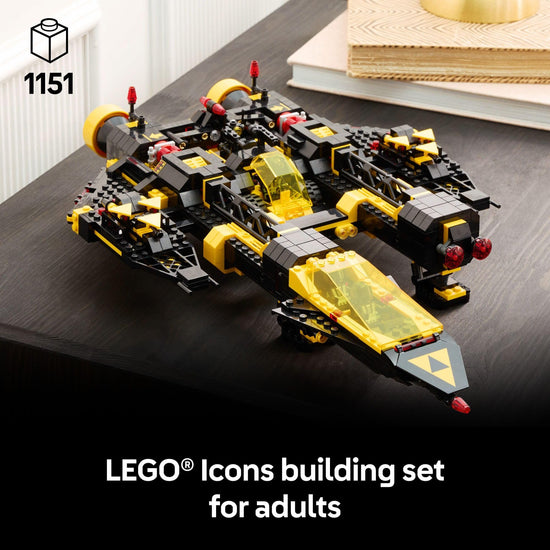 LEGO Icons Blacktron Renegade — DIY kit for adults 18+