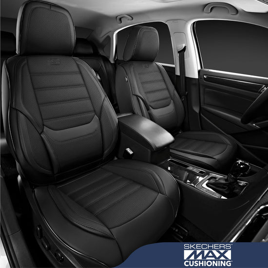 Skechers vehicle seat cover — Memory foam waterproof protection for front seats
