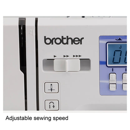 Brother HC1850 sewing machine — 130 built-in stitches and wide table