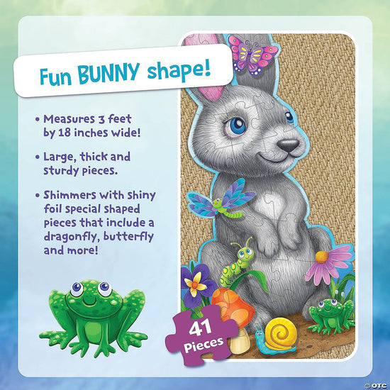 Peaceable Kingdom puzzles — giant floor puzzles with uniquely fun shaped pieces for kids ages 3+