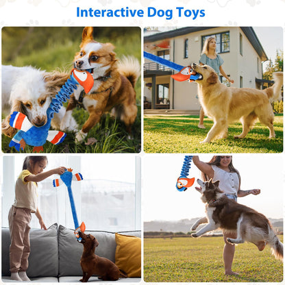 Homounter pet toy — Tough tug of war design for large dogs and puppies