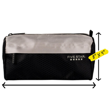 Five Star pencil pouch — high-capacity storage organizer for school supplies and more
