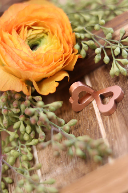 Copper charm flower food alternative for fresh cut blooms - Reusable vase insert