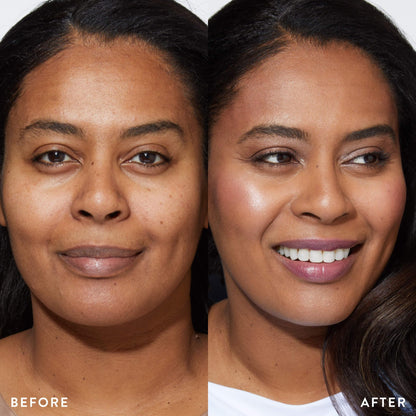 Face shaping makeup — 7-in-1 baked palette with bronzer, blush and eyeshadows