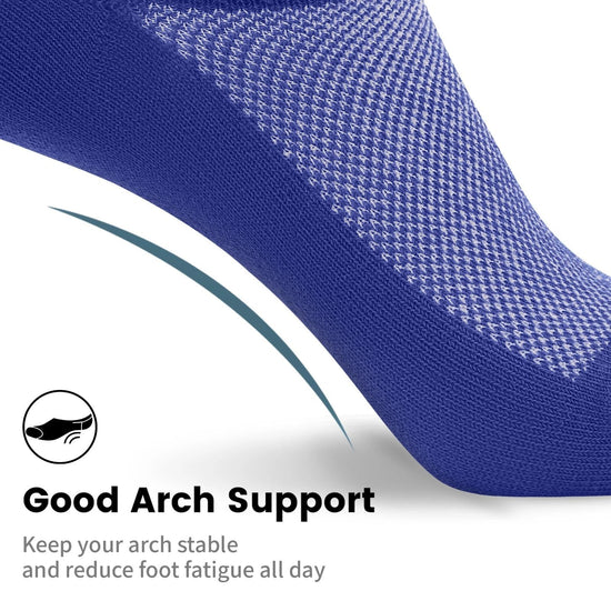 Wernies no show socks with non slip grips for men, low cut ankle casual cotton socks 6-13Wernies no show socks — low cut ankle socks with non slip grips for men 6-13