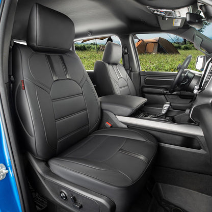 Vehicle seat cover — Luxury waterproof leather for Ram 2500/3500 2019-2026