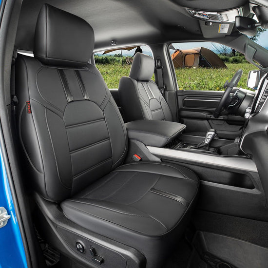 Vehicle seat cover — Luxury waterproof leather for Ram 2500/3500 2019-2026
