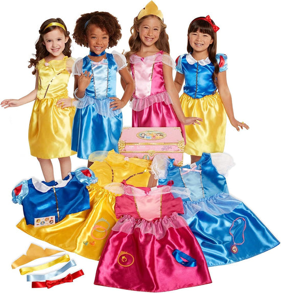 Costume outfit — Disney Princess dress up trunk with 21 pieces