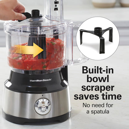 Hamilton Beach food processor — versatile vegetable chopper for slicing