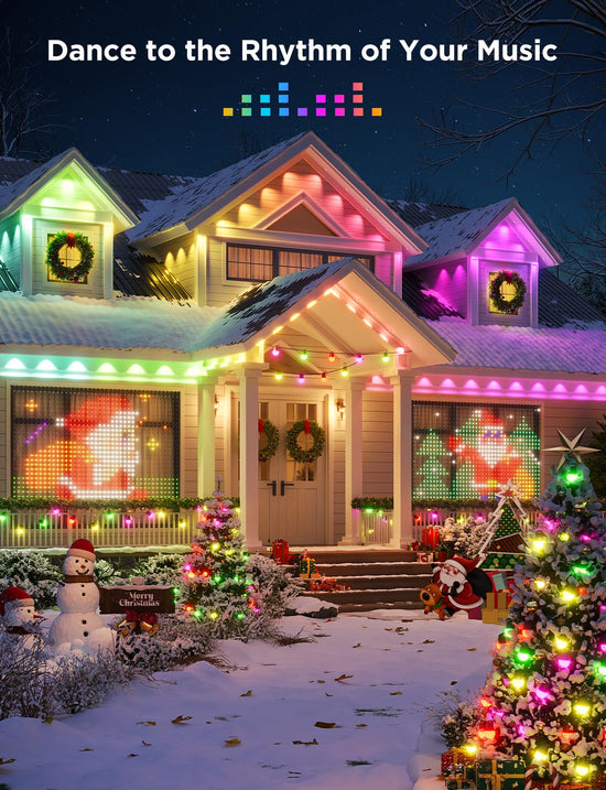 Govee string lights — 100ft waterproof outdoor set with Alexa and Google support