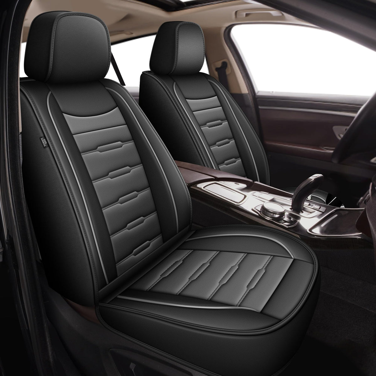 AOMSAZTO vehicle seat cover - waterproof leather for Toyota Highlander 2007-2026