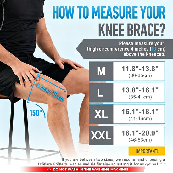 Knee Brace for Women & Men, Knee Brace for Meniscus Tear, Knee Support