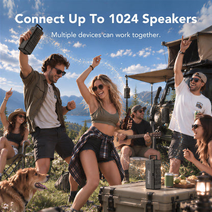 Energizer Portable Bluetooth Speaker, Rugged Magnetic, Waterproof, Wireless