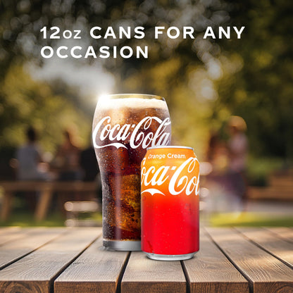 Drink - Coca-Cola orange cream soda pack of 12 cans 12 oz. each