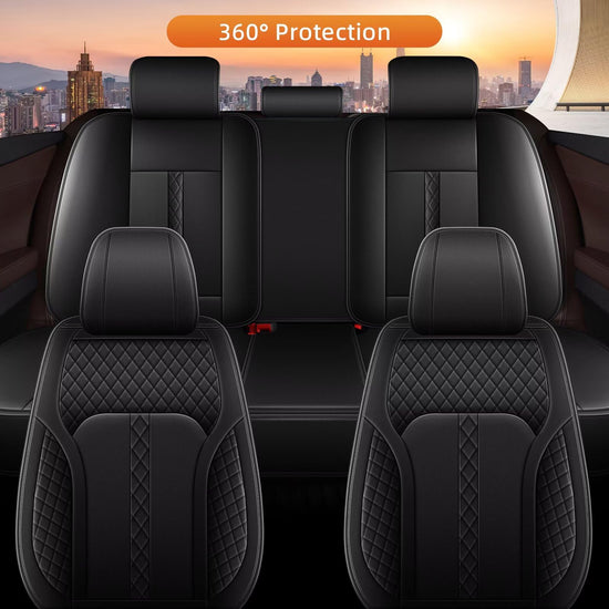 Vehicle seat cover — Waterproof leather for Hyundai IONIQ 5 2022-2024