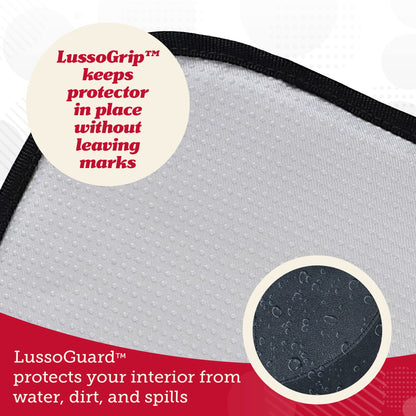 Vehicle seat cover — Gray child car seat protector