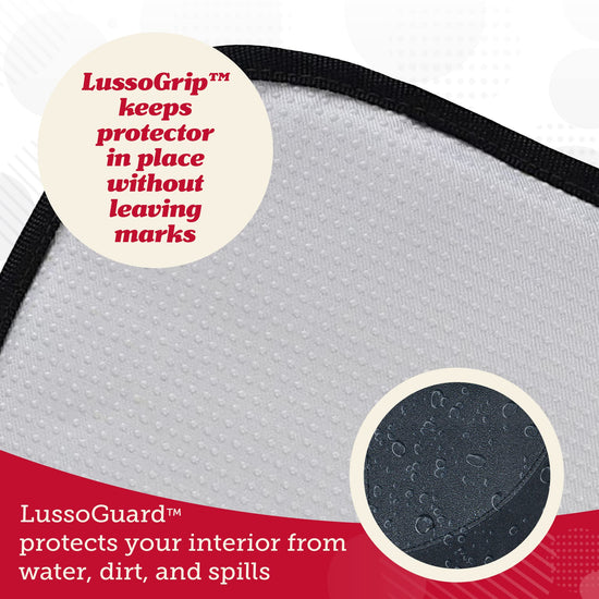 Vehicle seat cover — Gray child car seat protector