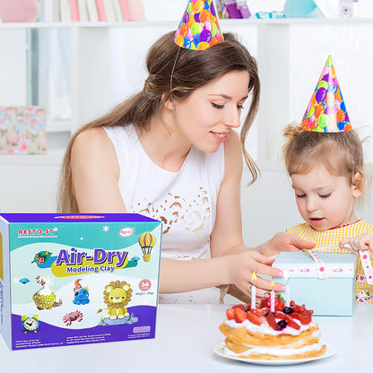 Sculpting material — Air dry clay kit with sculpting tools for kids and craft gifts