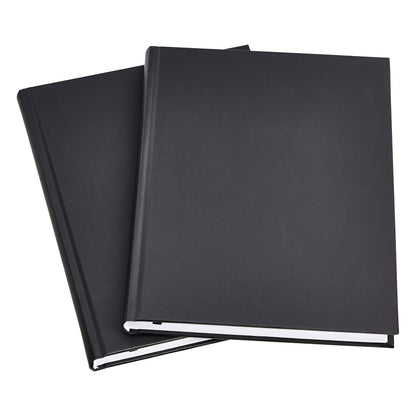 Blank book — Amazon Basics professional journal in black.