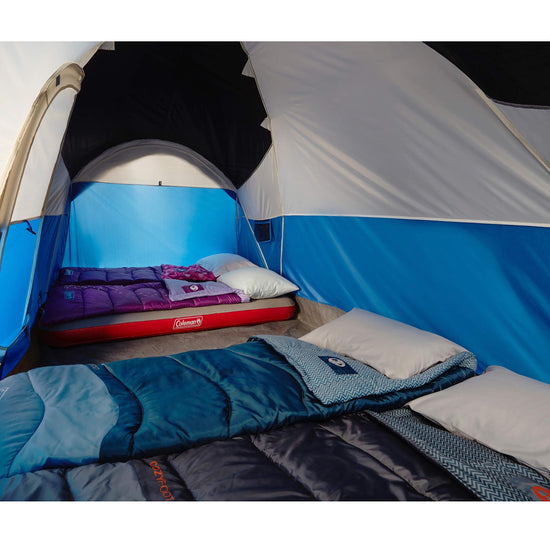 Coleman Montana tent — spacious family tent with rainfly and carry bag