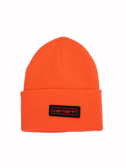 Carhartt hat — knit logo patch design