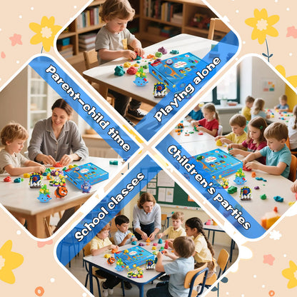 Sculpting material — Safe and non-toxic air dry clay for kids 3-12 years old